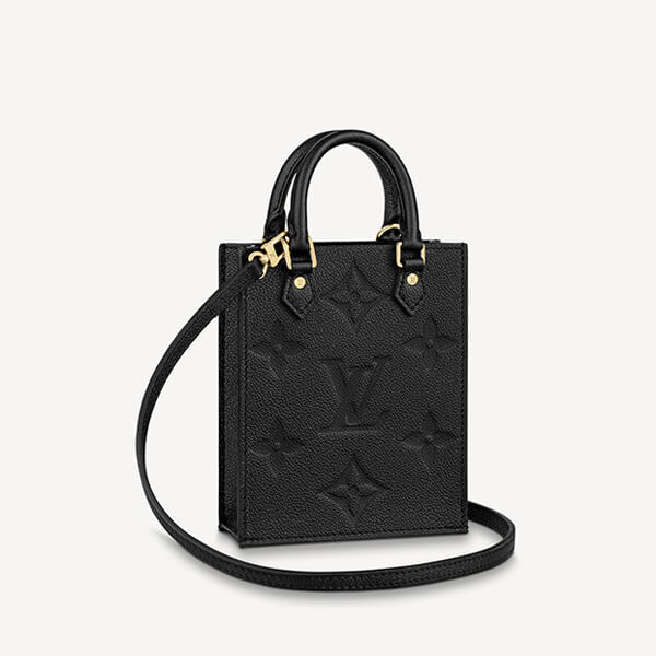 完売前に ルイヴィトン プティットサックプラ ハンドバッグ 黒 M80478